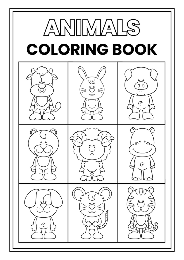 Animal Colouring Book