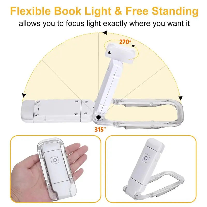 Mini Led Clip Light Mini LED Clip Book Light USB