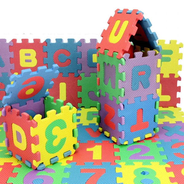 36 pcs Children mini Foam Alphabet Letter, 3D puzzle Kids Educational toys