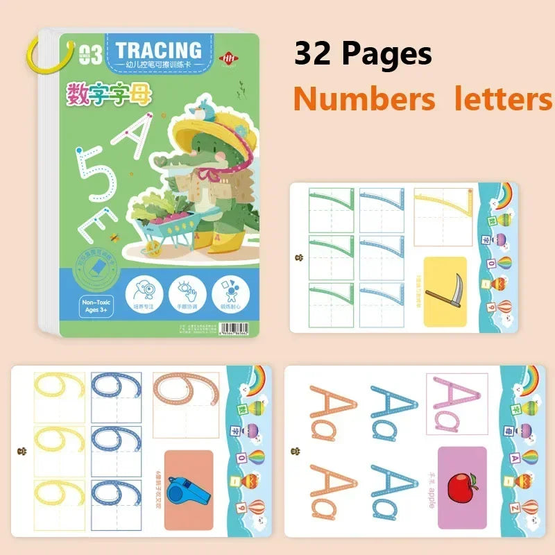 Magical Tracing Workbook Educational Montessori Books