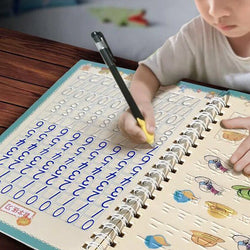 Arabic Kids Writing Sticker English Magic Copy Book