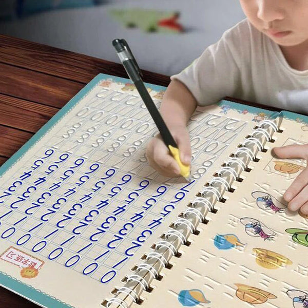 Arabic Kids Writing Sticker English Magic Copy Book