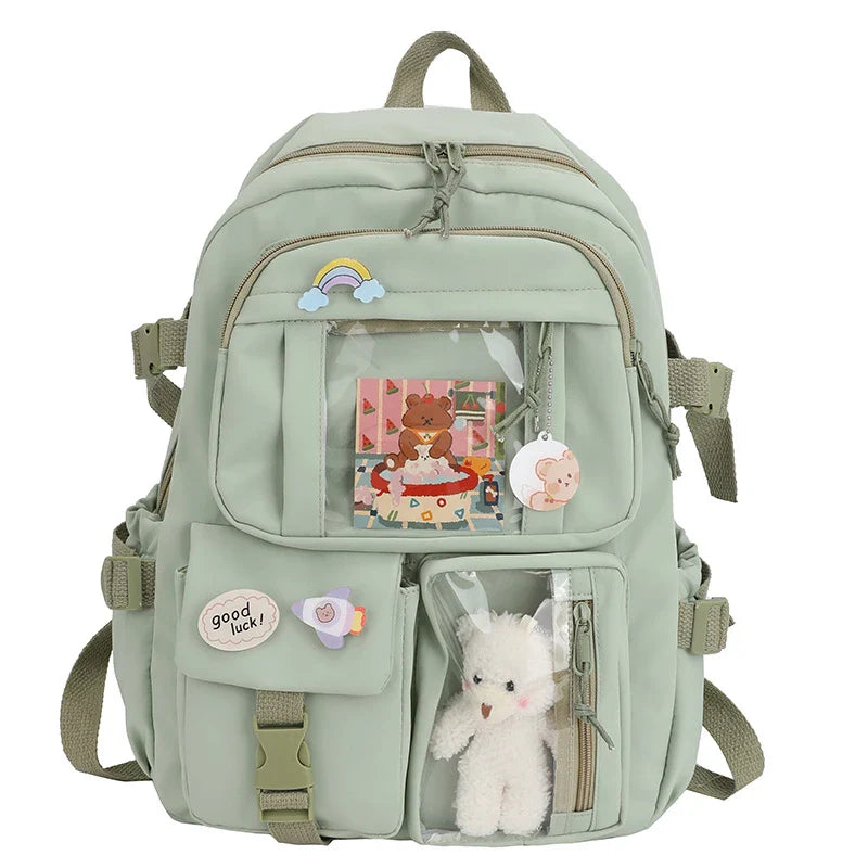 Cute Waterproof Multi-Pocket Bag