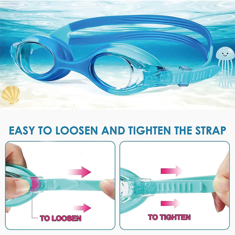 Waterproof Anti Fog Swimming Goggles