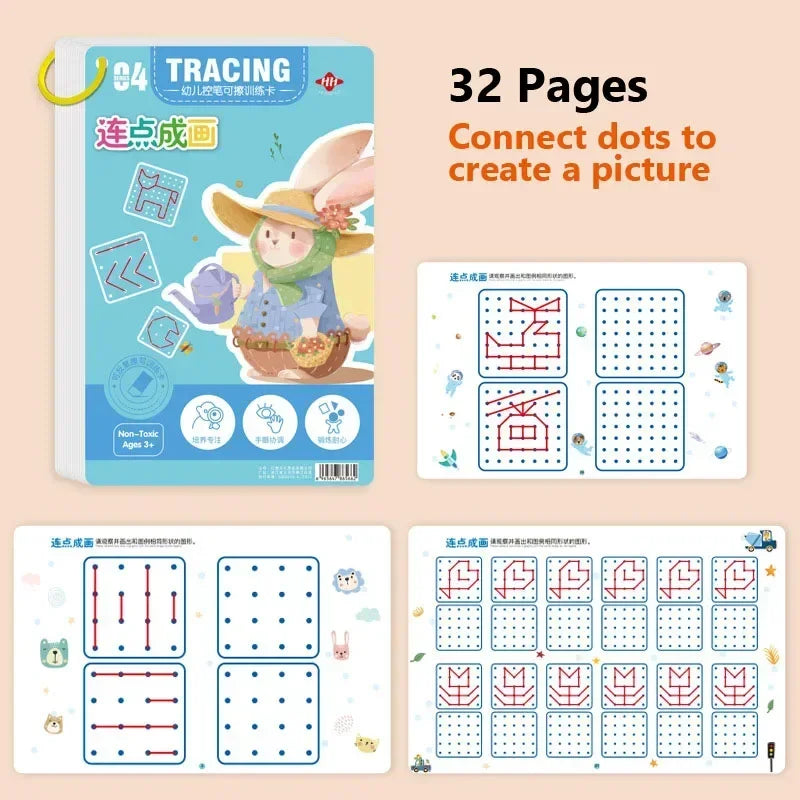 Magical Tracing Workbook Educational Montessori Books