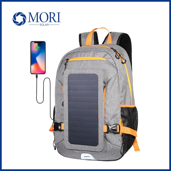 Solar Backpack with 6.5W Sunpower High Efficiencty Solar Panel