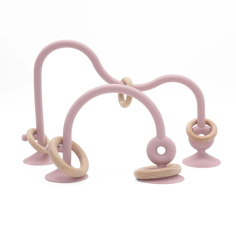 Kids Wood Ring Soft Silicone Teether