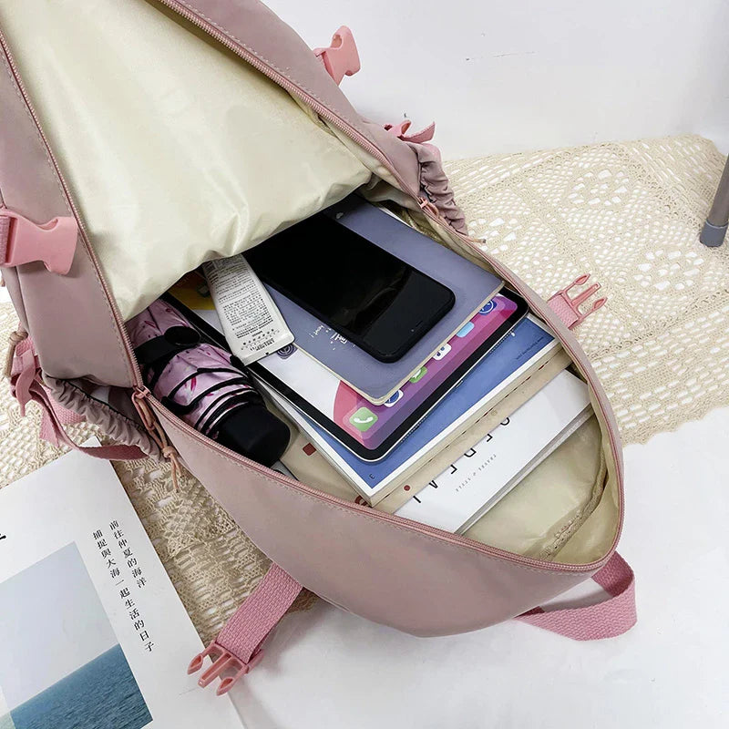 Cute Waterproof Multi-Pocket Bag