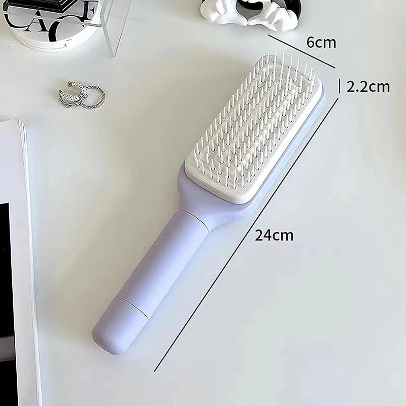 Self Cleaning Hairbrush