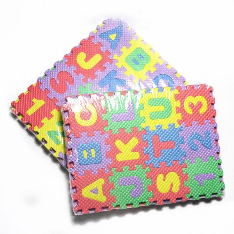 36 pcs Children mini Foam Alphabet Letter, 3D puzzle Kids Educational toys