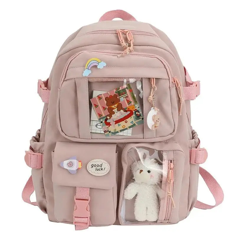 Cute Waterproof Multi-Pocket Bag