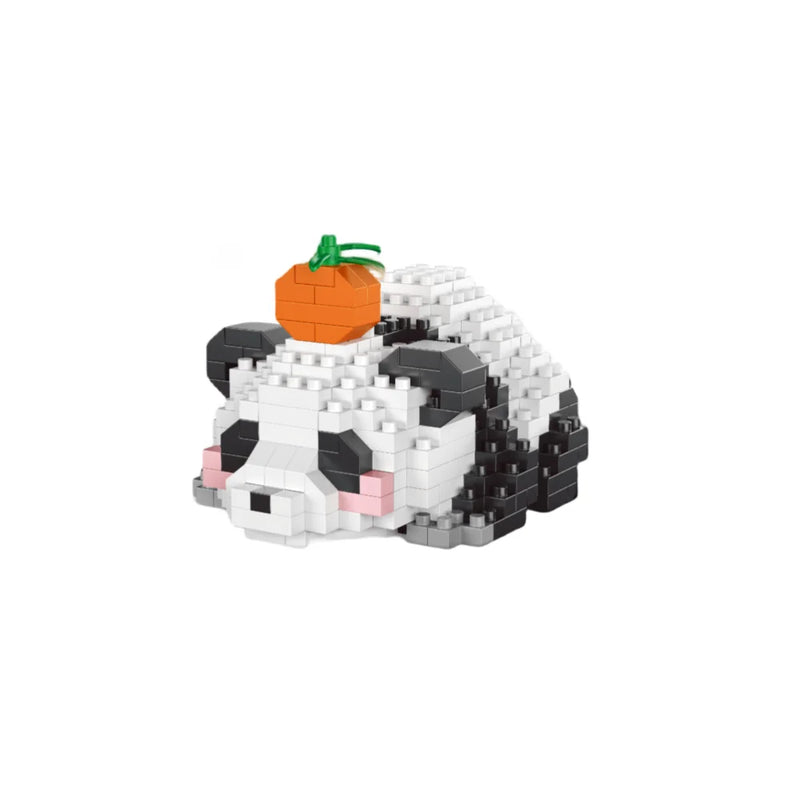 Panda-Shaped Building Blocks Toy Set