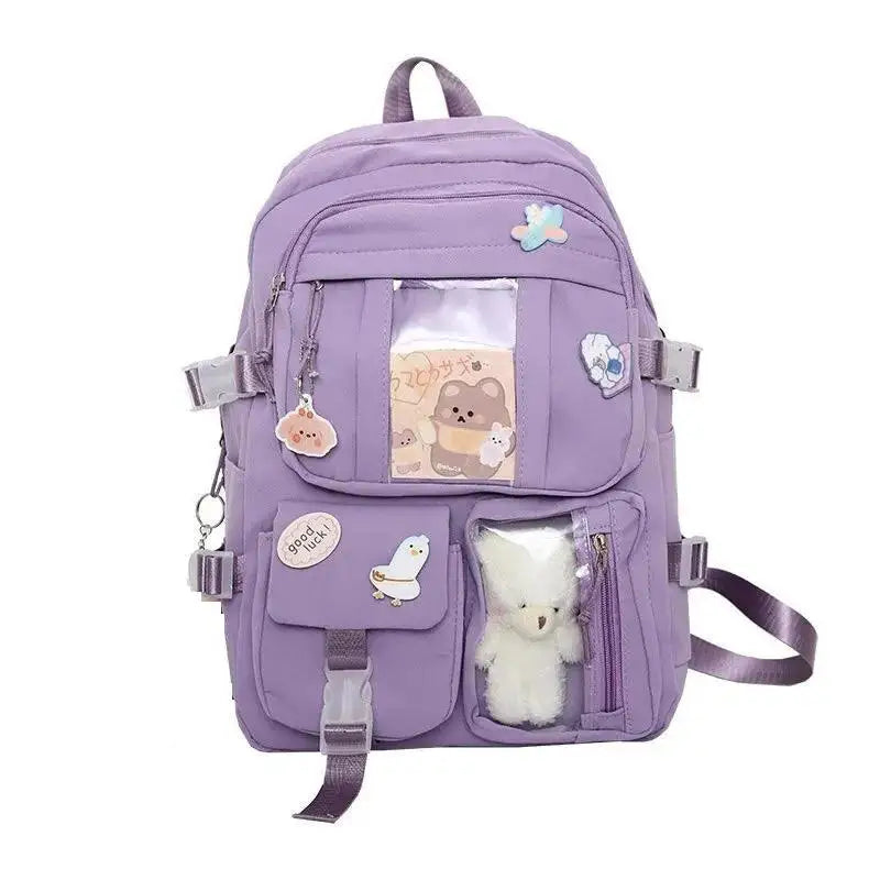 Cute Waterproof Multi-Pocket Bag